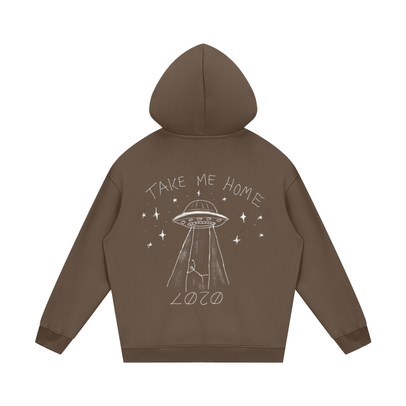 UFO Unisex Fleece Hoodie