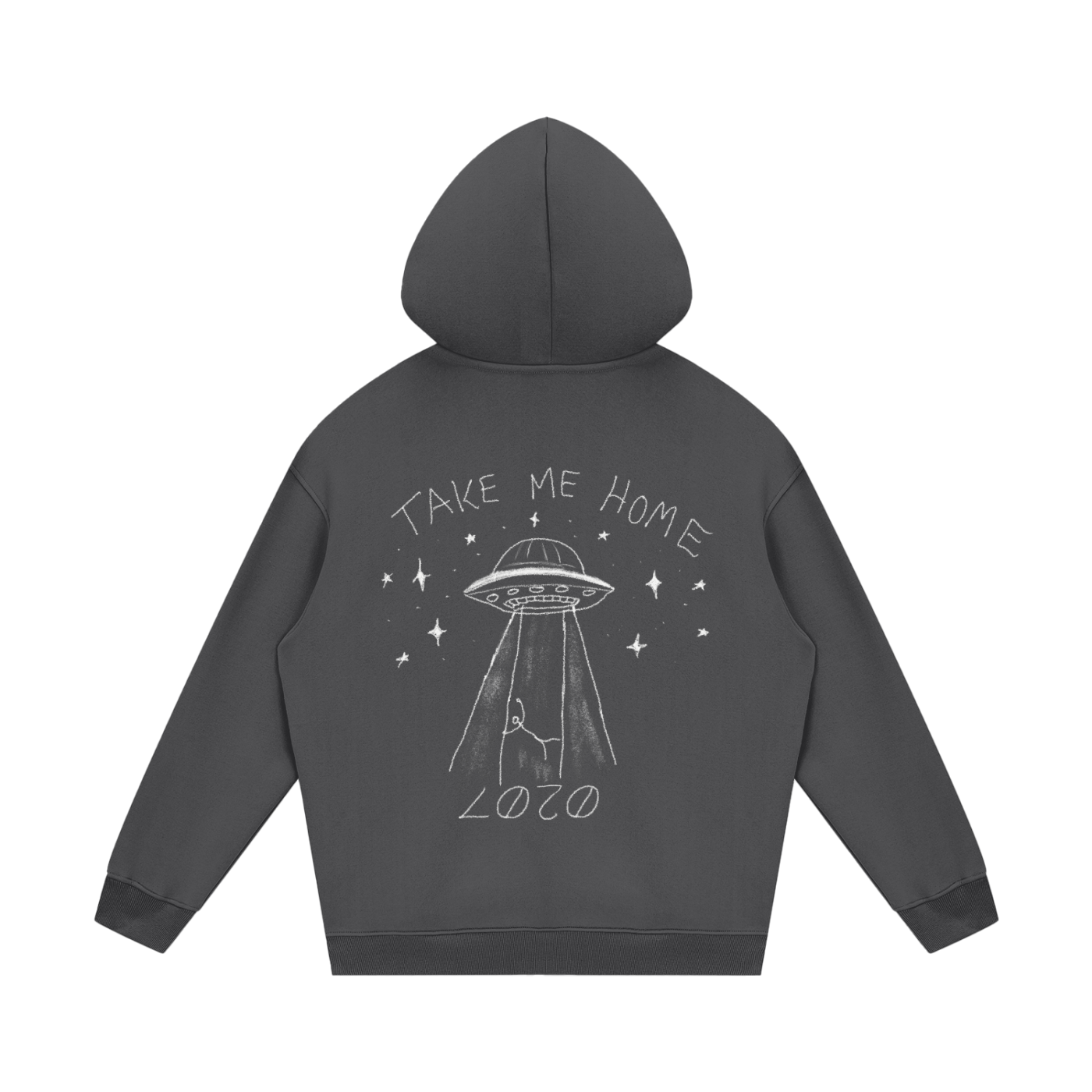 UFO Unisex Fleece Hoodie